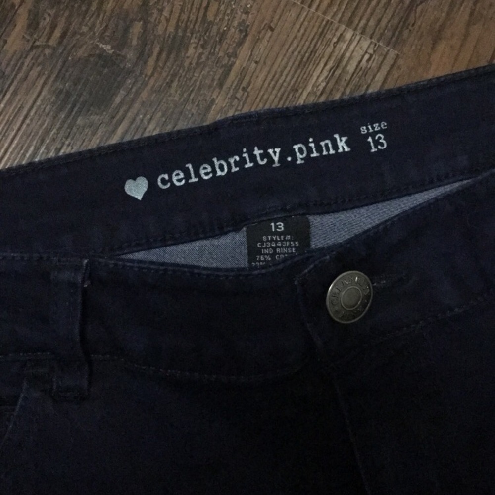 Celebrity Pink Jean Shorts